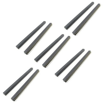 10 Pc 2x40 Pin 2.0mm Pitch Double Row Female Pin Headers Strip