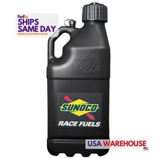 Sunoco Race Jugs M7500BK, One Black Plastic Black Sunoco Motorsports Jug 5 Gal 