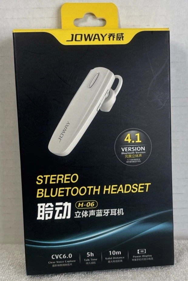 Joway H06 Auriculares Inalámbricos Estéreo Bluetooth V4.1 Auriculares Deportivos Negros Foto 4 de 4