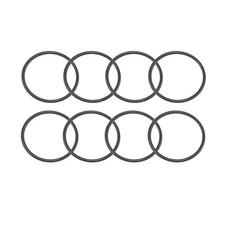 Rtrhinotuning 60mm Black Wheel Center Cap Rubber O-Rings Set 8 OD: 60mm, 8PCS