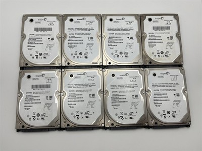 Lot of 8 Laptop 2.5'' Hard Drives SATA 60GB 80GB - Tested Working Free Ship