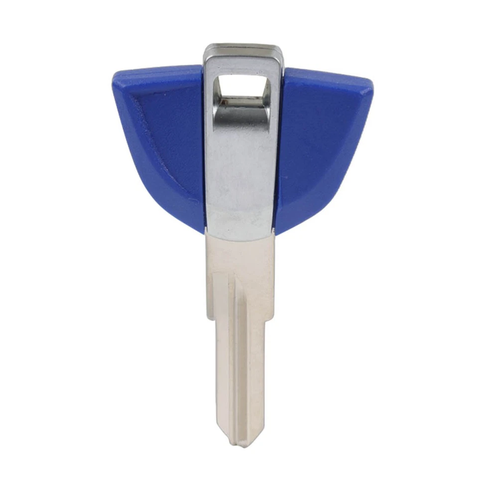 Llave de hoja en blanco azul para motocicleta sin cortar para BMW G310GS G310R C650 GT F700 F800GS Foto 3 de 4