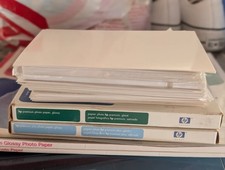Epson, HP assorted Glossy Photo Paper Assorted Styles and Sizes
