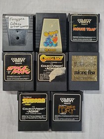 Colecovision Bundle Lot With 17 Games -Tested