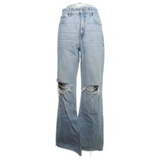 Zara, Jeans, Größe: 38, Blau, Baumwolle, Einfarbig, Denim, Damen #og6