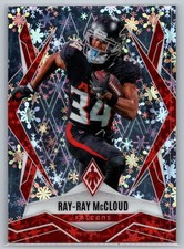 2025 Panini Phoenix Football Silver Winter Prizm #40 Ray-Ray McCloud - Falcons