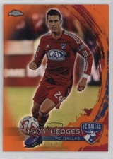 Matt Hedges Chrome 2014 Orange Refractor /75 #30