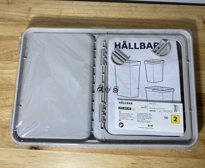 Ikea Hallbar 504.202.06 - 2325 - Trash Can Lid - 9 Gallon - Gray - Brand New
