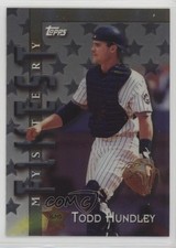 1998 Topps Interleague Match-Ups Mystery Finest Derek Jeter Todd Hundley HOF 0a2