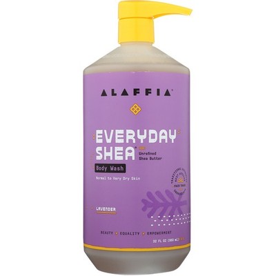 Alaffia Everyday Shea Body Wash Lavender Butter