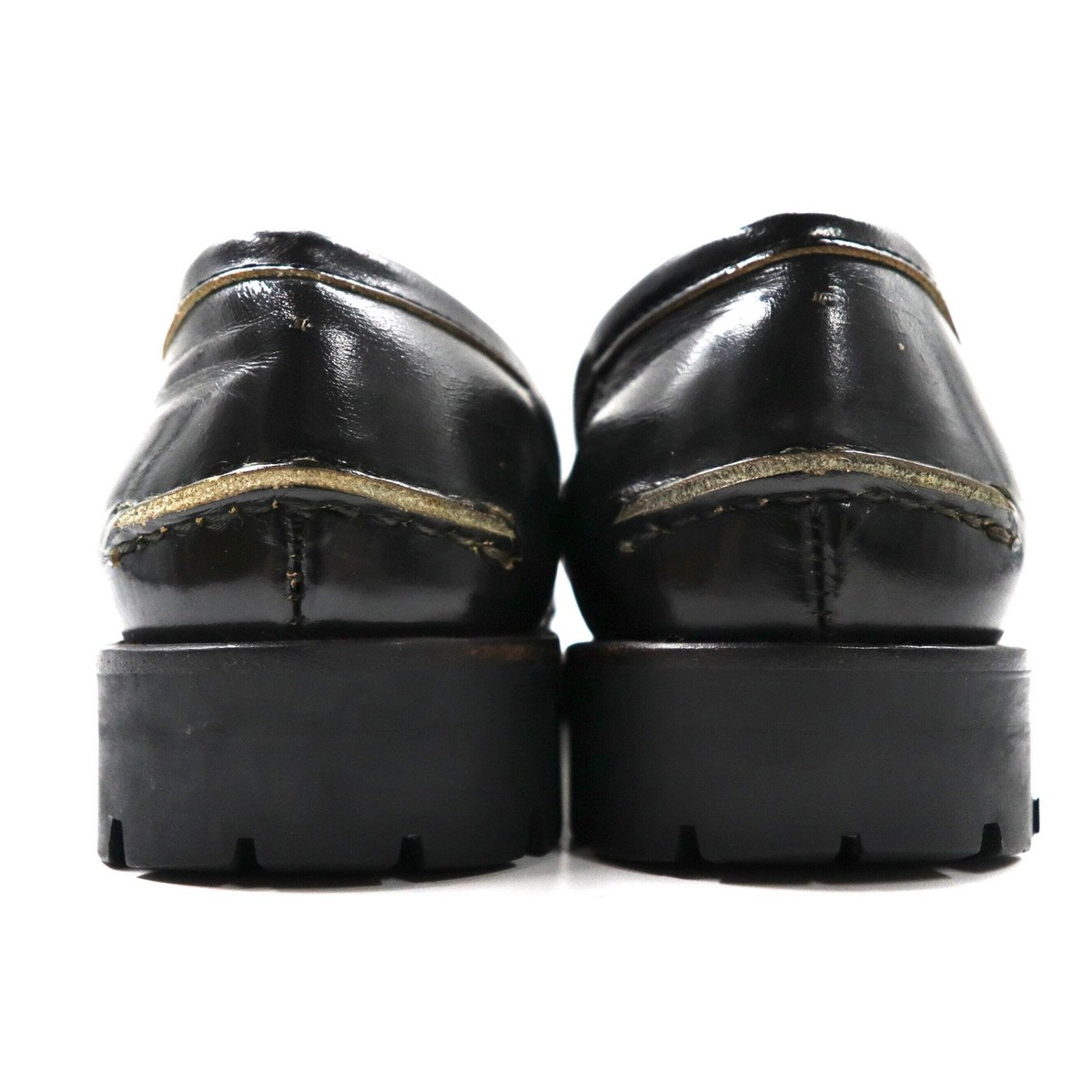 値下げしました❗️コムデギャルソンガール　ローファー 黒 COMME des GARCONS GIRL ジョージコックス コラボ レースアップ