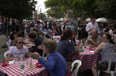 Francis Ford Coppola's Street Party at Francis Ford Coppola Announ- Old Photo