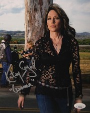 Katey Sagal Signed 8x10 Sons of Anarchy Gemma Teller Autographed JSA