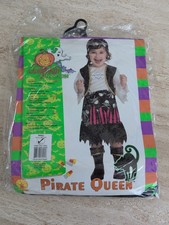 Pirate Queen Child Costume Size Small Brand New By Rubie's 885399
