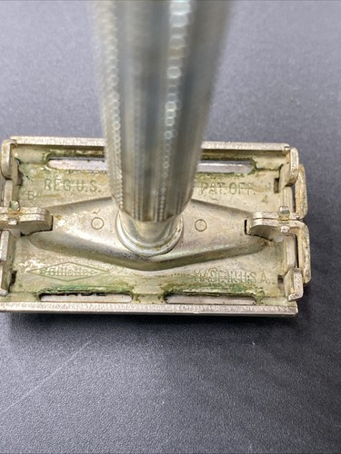 VINTAGE 2 GILLETTE ADJUSTABLE SAFETY RAZORS - Imagen 12 de 12