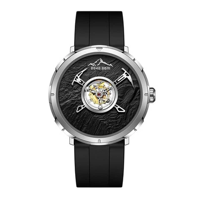 CIGA Design Uhr U053-TT02-6B Tourbillon Mount Everest Summit Titan - Bild 1 von 4