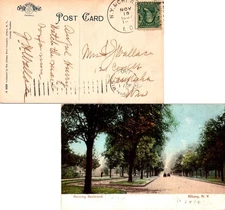 N. Y. & Chi. E. D. 1907 114-K-10  PPC (Manning Boulevard, Albany, N.Y.)  Small c