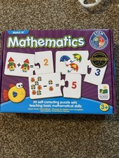 Match It Mathematics The Learning Journey Puzzle Set. 30 Puzzle Sets. 3 
