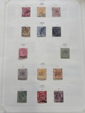 1850 Victorian Huge World Album Of Stamps On Sheets - Lots Of High Value Stamps