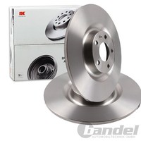 2X NK Bremsscheiben 345Mm BelÜFtet Vorne Passend FüR Audi A4 | 2047112