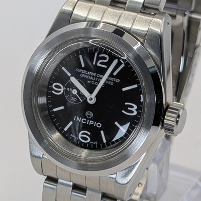 INCIPIO 12 Chronometer  Swiss ETA stainless steel Automatic Wrist Watch 2001