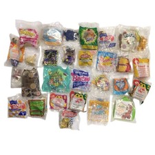 Vintage McDonald's Burger King Toy Collection - Lot of 25 Sealed Items
