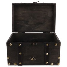  Cassapanca Porta Legna Baule Di Legno Portagioielli Scatole Regalo in