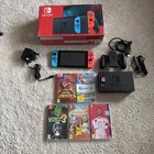 Nintendo Switch Console Boxed 16GB Memory  + 6 Games