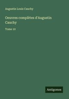 Augustin Louis Cauchy | Oeuvres ComplèTes D'augustin Cauchy | Taschenbuch (2025)