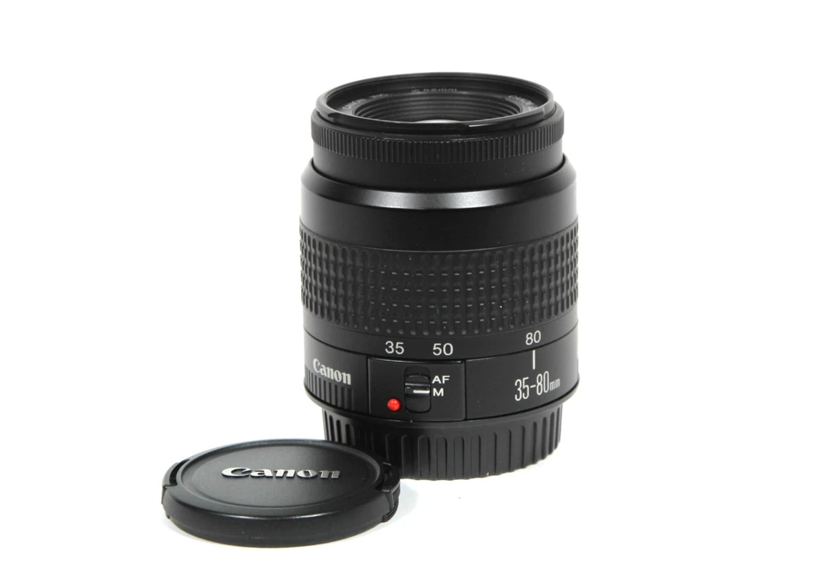 Canon EF Camera Lenses 35-80mm Focal f/4-5.6 Maximum Aperture for