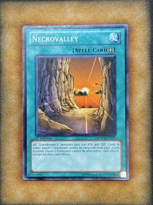 Yugioh Necrovalley SDMA-EN025 Common 1st Ed LP