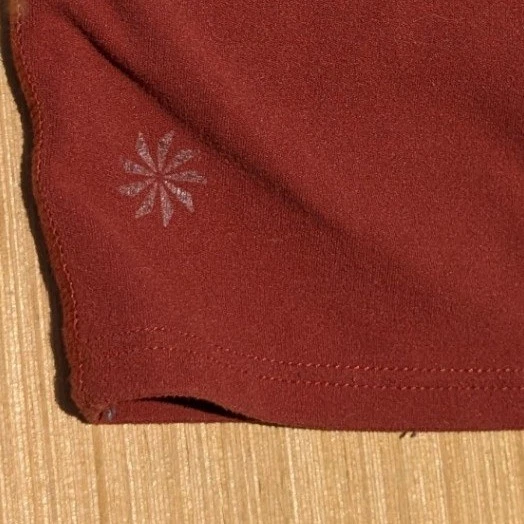 Camiseta corta Athleta Conscious Twist Powervita espalda deportiva gimnasio camiseta sin mangas mujer pequeña Foto 2 de 4