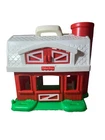 Fisher Price Little People Vintage 1995 Hinged Red Barn Farm With Silo 2590