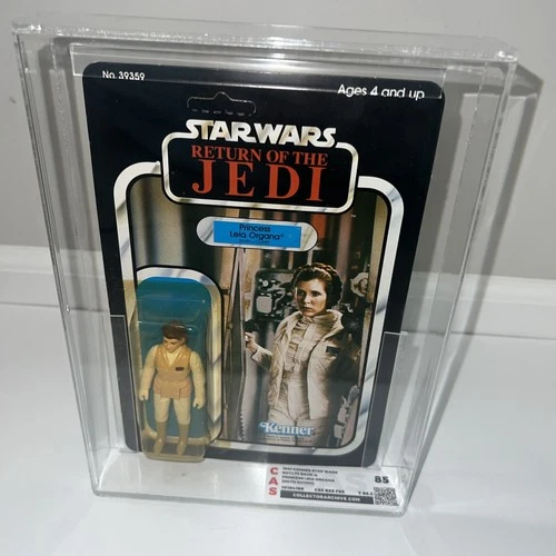 Princess Leia Organa Graded Kenner 1983 Star Wars ROTJ GRADED CAS 85 🔥