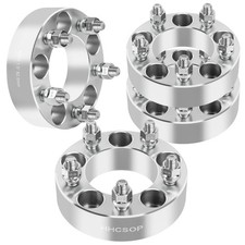 HHCSOP 1.5" Silver Wheel Spacers 5x4.5/5x114.3 Jeep Ford