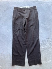 Brooks Brothers Pants Mens 32x30 Madison 1818 Brown Dress Trousers Italian Wool
