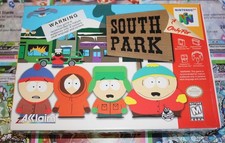 South Park (Nintendo 64 N64, 1998) Complete Box CIB w/Registration Card Rated M