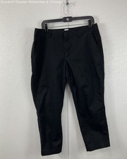 Gap Women's Mid Rise Black Downtown Khaki Size 12 Petite