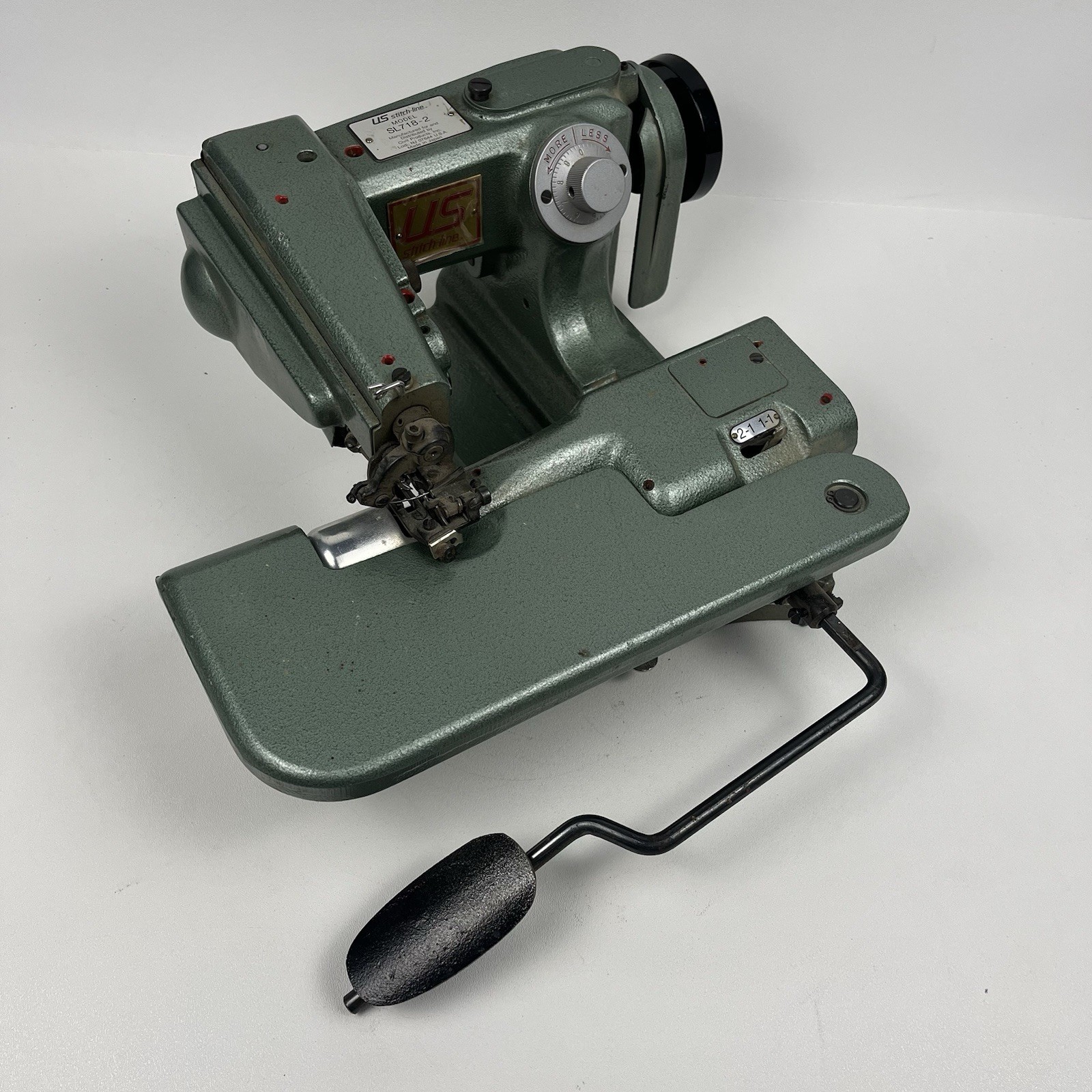 US Stitchline SL718- 2 Blindstitch Industrial Sewing Machine 718-2