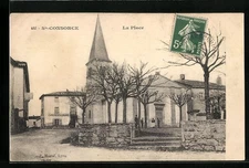 CPA Sainte-Consorce, La Place 