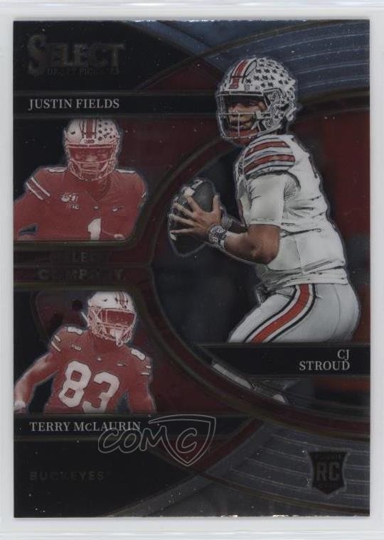 2023 Panini Select Draft Picks Company CJ Stroud Justin Fields Rookie RC 1hn2