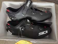 Sidi WIRE 2 CARBON Cycling Shoes NEW IN BOX with tags. Men's EU 44.5