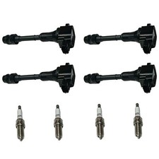 For 2002-2006 Nissan Altima 2.5l Uf350 4x Ignition Coilngk Platinum Spark Plug For 2002-2006 Nissan Altima 2.5l Uf350 4x Ignition Coilngk Platinum Spark Plug