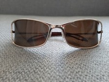 EXALT Glamour Vintage Sunglasses Model POLA Color C4 Gold Brown Lenses