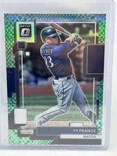 2022 Ty France Panini Donruss Optic Green Dragon /99💫💫💫