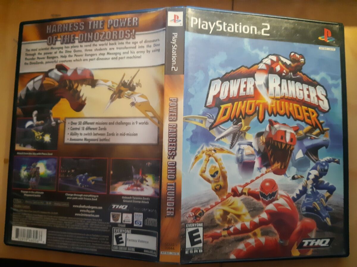 Power Rangers Dino Thunder Playstation 2 Game – Vintage Toy Universe