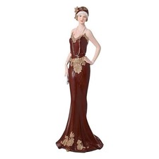 Art Deco Lady Figurine Ornament Collectable 1920's Broadway Belles Hattie 33cm 