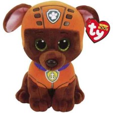 TY Beanie Boos Mini Boo: ZUMA/'Paw Patrol'/Labrador Dog/New With Tags