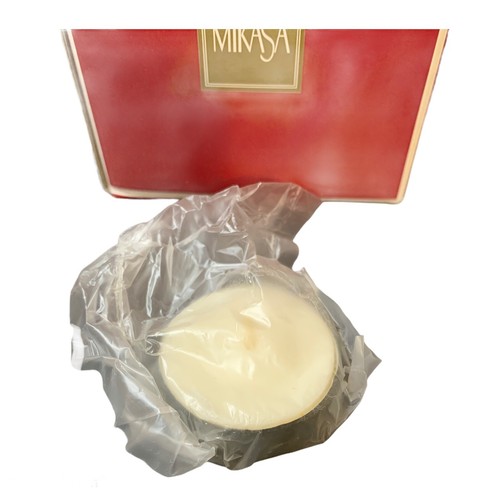 Mikasa FESTIVE POINSETTIA Crystal Candle Holder w/Box - Picture 4 of 6