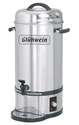 Glühweinkessel Glühweintopf Glühweinkocher Multitherm 20 L mit Tassenwärmer NEU